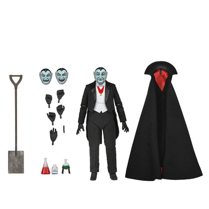 NECA 56090 56089 The Munsters TV Series Grandpa Munster Herman Munster Ultimate Action Figure