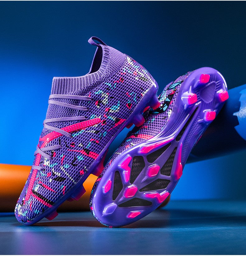 TF/AG Men Football Boots Society Cleats Soccer Shoes Boys Professional Football Field Boots Indoor Fast Non Slip Sneakers Match