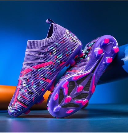 TF/AG Men Football Boots Society Cleats Soccer Shoes Boys Professional Football Field Boots Indoor Fast Non Slip Sneakers Match