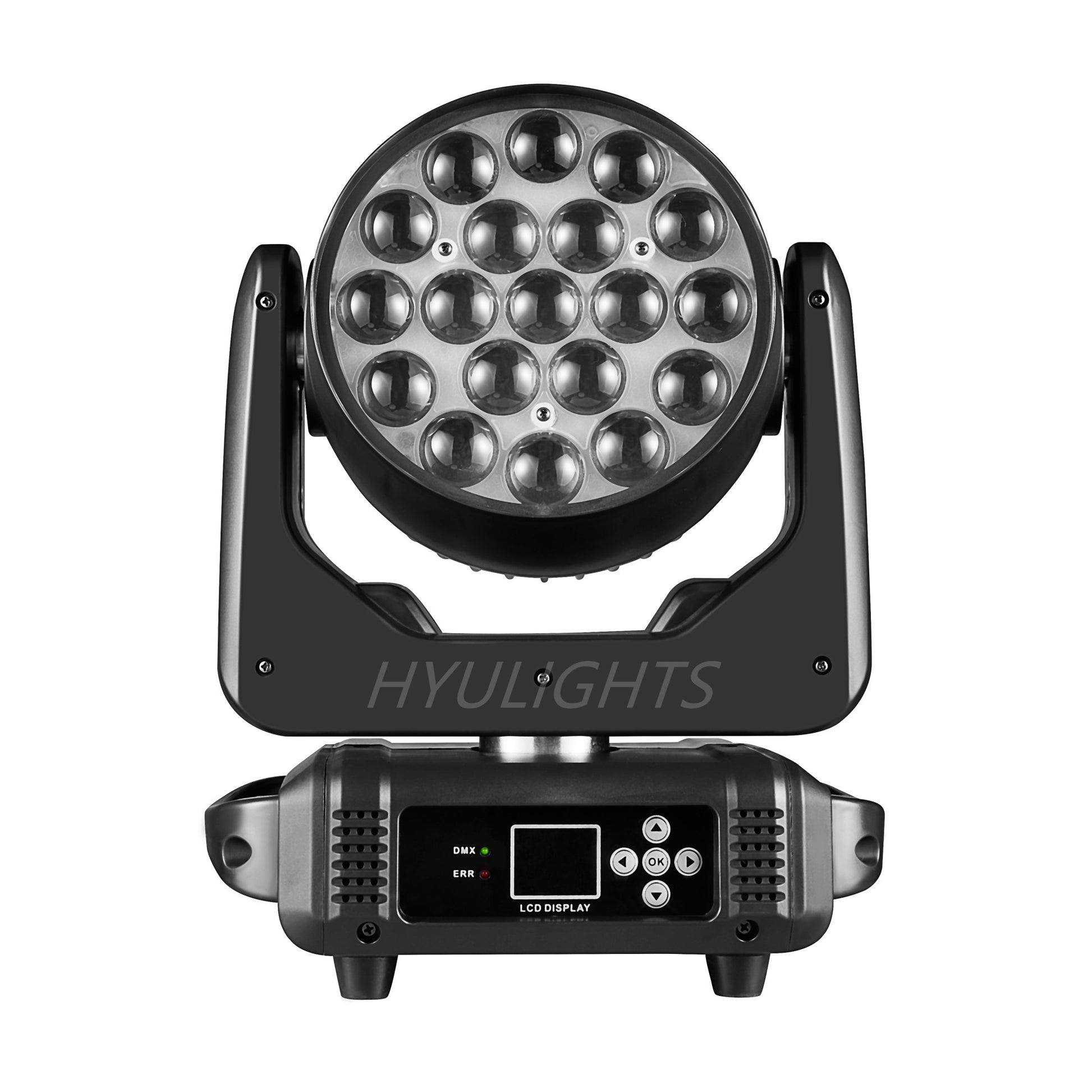 19x15W RGBW LED Beam Wash Zoom Moving Head Lights High Quality Professional Stage Lights For DJ Disco Party KTV Bar