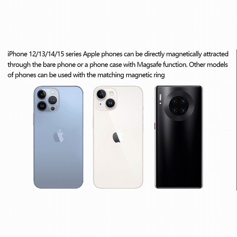 2025 Magnetic Cold Shoe Phone Holder Adapter with 1/4" Screw Magsafe Phone Tripod Mount for iPhone 16-12 DSLR Camera Monitor