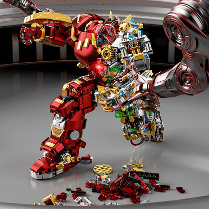 2700+ peças Blocos Iron Heroes Bonecos de Ação Mark Building Sets Buster Mech Brinquedos de Montar DIY Colecionáveis para Meninos Adultos Crianças Presentes