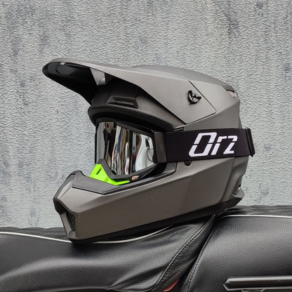 Capacete de motocross off-road, capacete de ciclismo speed downhill DH, capacete full face rally off-road