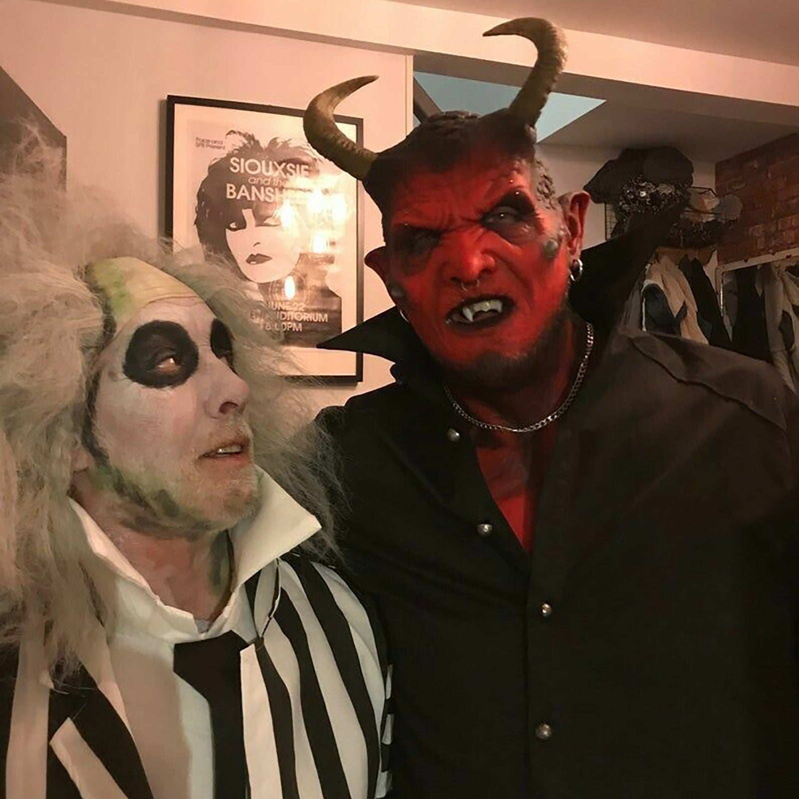 kari-Demon Latex Mask Devil Realistic Prank Present Spooky Toy Halloween Decoration Halloween Mask Party Cosplay Accessories