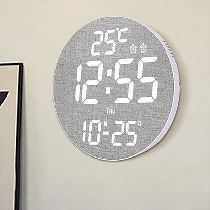 RGB LED Digital Wall Clocks Intelligent Wifi App Control Temperature Date Week Display Multi-functional Electronic Alarm Clock