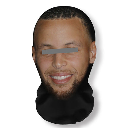 Curry Celebreties 3D Realistic Full Face Mask Head Cover-Curry