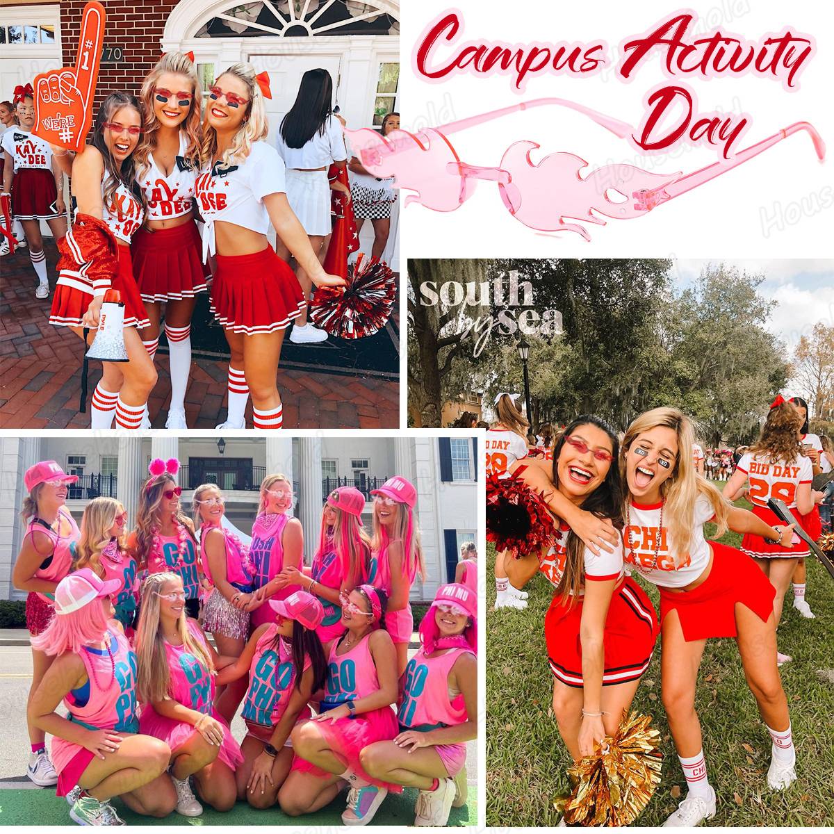 12-120Pcs Fire Flame Sunglasses Rimless Fire Sunglasses Candy Color Party Sunglasses Wedding Funny Sunglasses for Guest