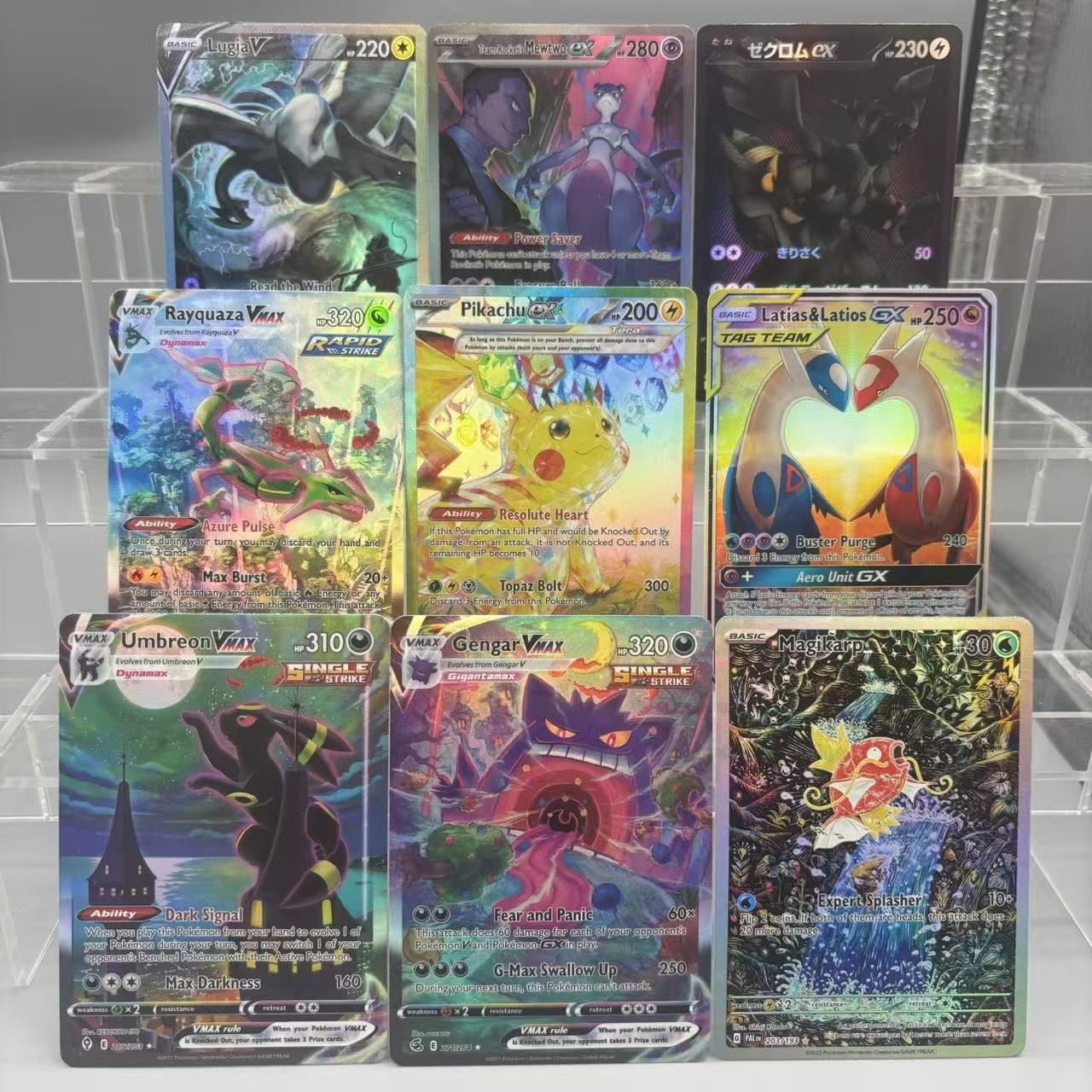 Cartas Colecionáveis PTCG DIY Charizard Blastoise Venusaur ex Giratina Carta Única Feita à Mão Jogo Clássico Anime Cartão Presente Brinquedo