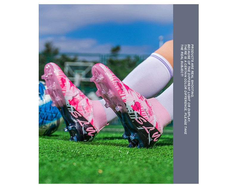 Men's Soccer Shoes Cleats Non-Slip FG Football Boots Men High-quality Match Training Sneakers Futsal Indoor Soccer Boots Boys