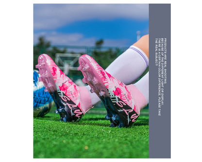 Men's Soccer Shoes Cleats Non-Slip FG Football Boots Men High-quality Match Training Sneakers Futsal Indoor Soccer Boots Boys