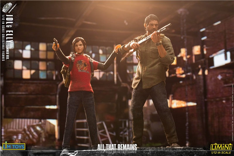 Novo Estoque LIMTOYS LMN004 LMN005 LMN006 1/12 The Last Survivor Joel Ellie Action Figure Modelo 6'' Soldado Conjunto Completo Brinquedos