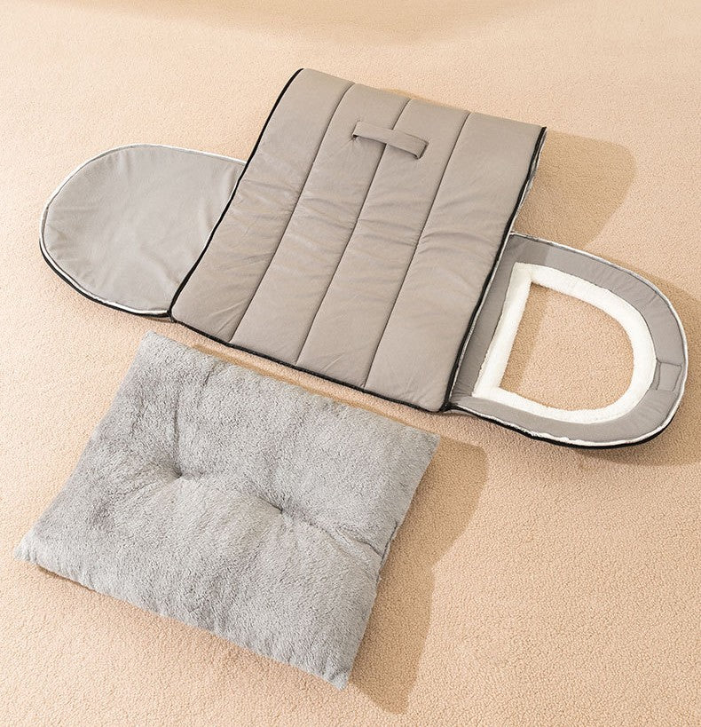 Cama de Cachorro de Inverno Autorrequecível Casa de Filhotes Aconchegante Tenda de Dormir para Gatos Caverna para Gatos Camas Ninho de Gatinhos Interno Cabana de Canil para Cães Gatos Pequenos e Médios