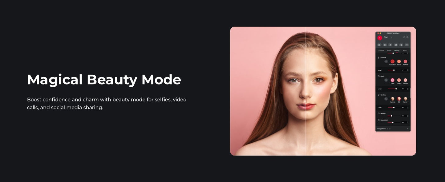 OBSBOT Tiny 2 Webcam 4K Voice Control PTZ, AI Tracking Multi-Mode & Auto Focus, Web Camera with 1/1.5" Sensor, Gesture Control,