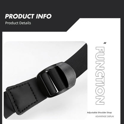 New Casual Crossbody Bag Multifunctional Large Capacity Messenger Bag Portable Shoulder Bag Men