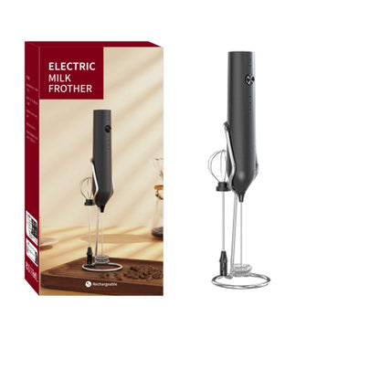 Batedor Poderoso de Cozinha Espumador de Leite Portátil para Lattes, Misturador de Bebidas Elétrico, Recarregável, Batedor de Ovos