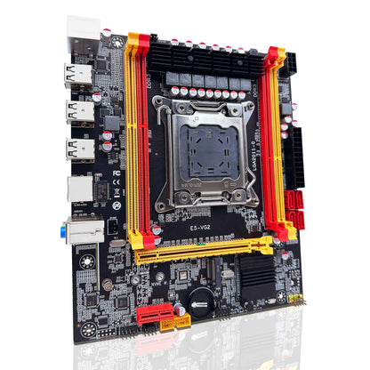 Placa-mãe ZSUS X79 VG2 LGA 2011 Slot Suporta Processador Intel Xeon v1 v2 CPU Memória Desktop DDR3 M.2 NVME SATA 2.0