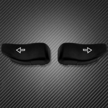 2xMotorcycle Turn Signal Extension Caps Switch Button Extended Cover For Harley Touring Street Electra Glide Road King 2014-2021