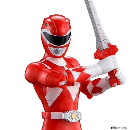 Em estoque, original Bandai Action Hero Super Sentai Power Rangers Coleção Red Rangers Bonecos de Ação Modelo Brinquedo Presente