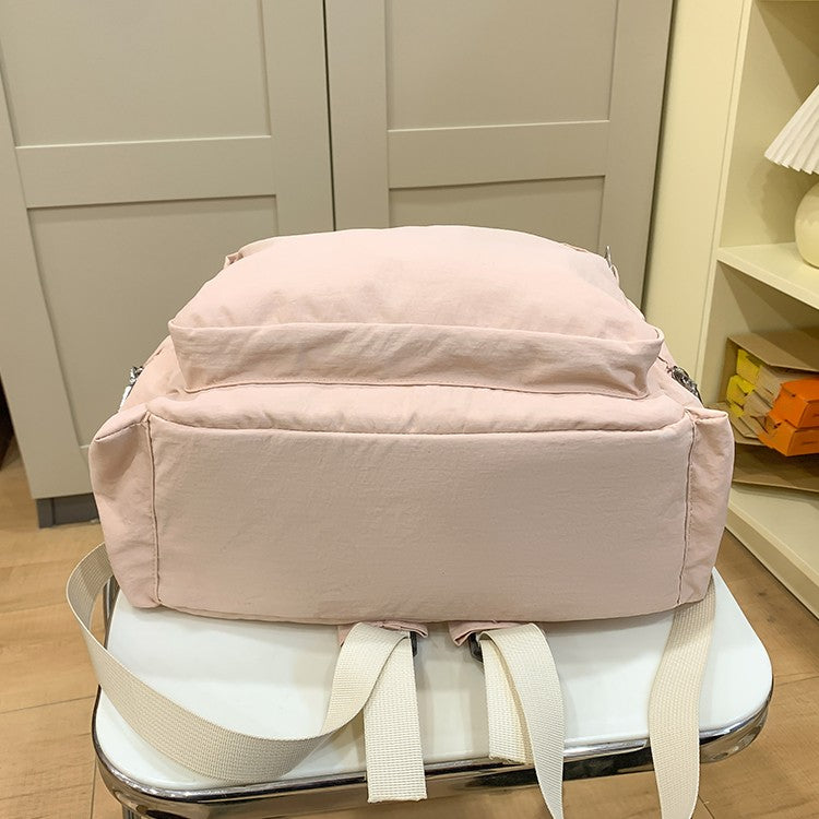 Men's and women's leisure travel bags, campus large capacity backpacks, backpacks, city camping leisure travel storage bags