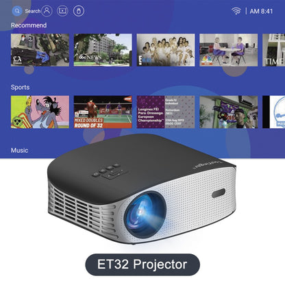 Touyinger ET32 1500ANSI Full HD 4K Projector  5G WIFI Home theater Media Video Player Smart Beamer