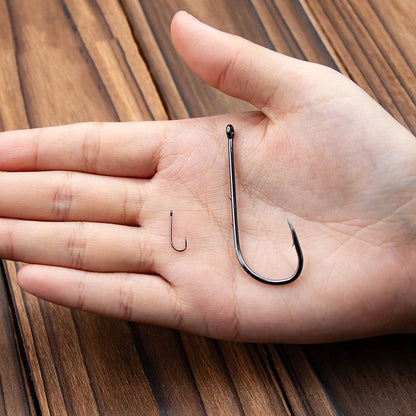 Anzóis de Pesca FTK Baitholder, de Mar, com Farpa, Iscas de Pesca, Bico Longo, Suporte de Isca Viva, Pesca de Carpa, Anzóis para Minhoca, Acessórios de Pesca