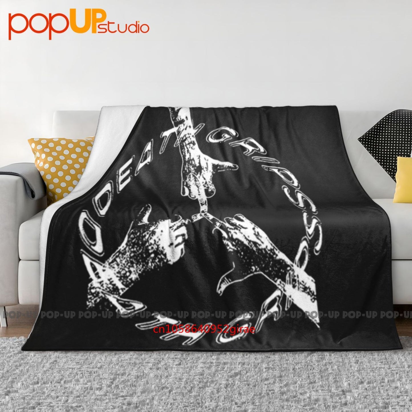 Death Grips Pequeno Concerto Ruído Rap Nr Cobertor Ultrassuave Colcha de Inverno Capa de Sofá Capas de Cama