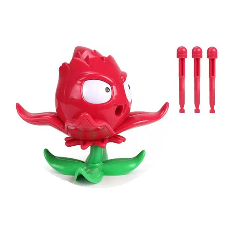 Plantas vs Zumbis Boneco Anime Obstáculo Zumbi Pirata Disparervilha Borracha Dura Borracha Macia Figura de Ação Modelo Jogo de Batalha Presente