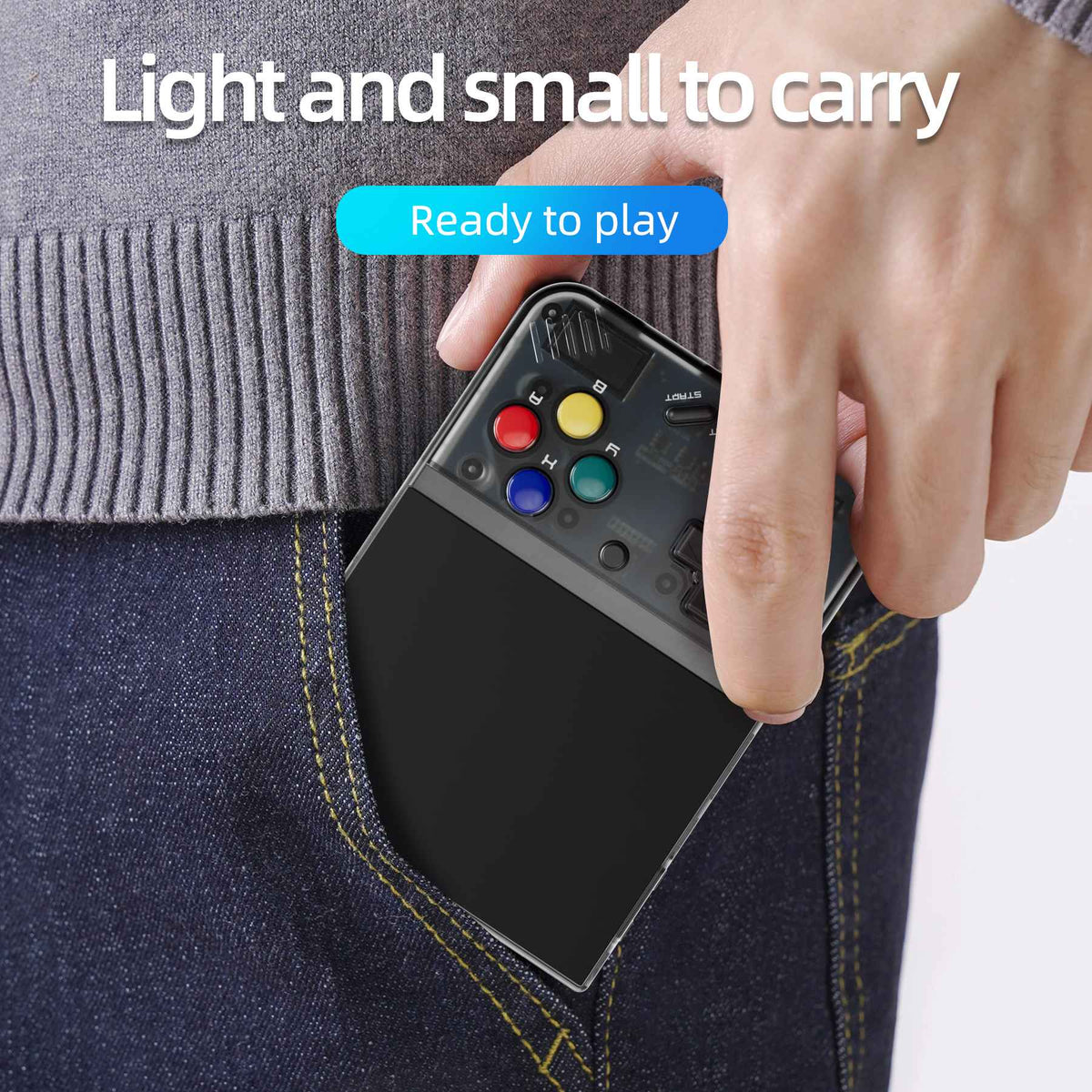 MIYOO Mini Plus Retro Pocket Emulator 3.5" OCA IPS Screen Handheld Console  3000mAh Multi Emulator Video Player for Miyoo35