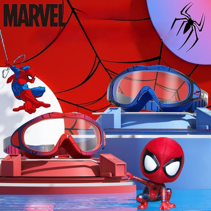 Marvel's new Spiderman boy new creative cartoon anime peripherals HD anti-fog waterproof swimming professional diving glasses