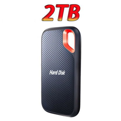 Portable SSD External Hard Drive 4TB USB3.2 Type-C External Storage Compatible with Laptop/PC/Mac Shockproof Plug&Play Hard Disk