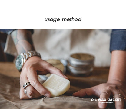 Maden Retro Heavyweight Canvas Oil Waxed Jacket Cotton Waterproof Hunting Coat Male Spring Khaki Casual Work Safari Style Jacket