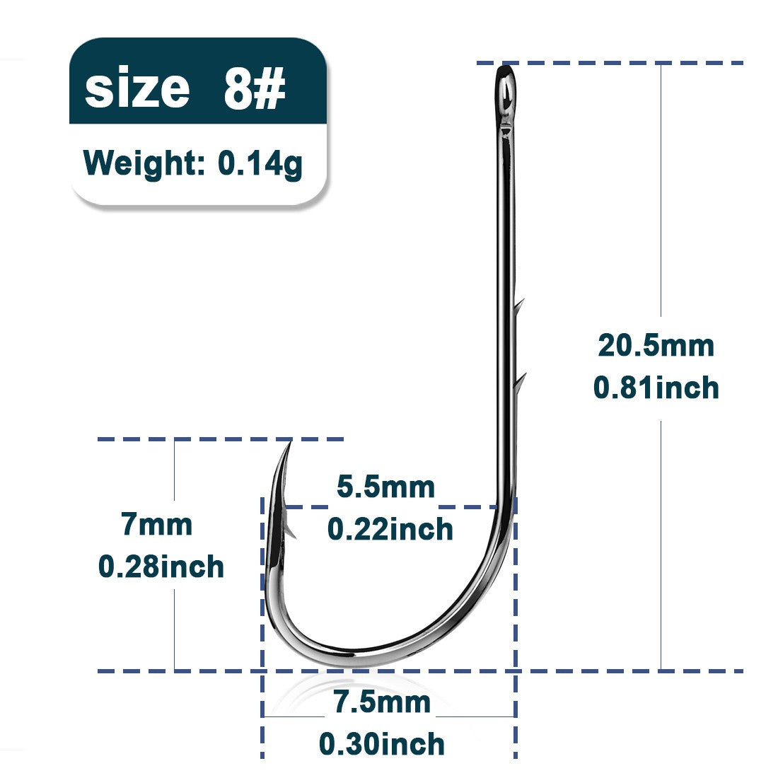 Anzóis de Pesca FTK Baitholder, de Mar, com Farpa, Iscas de Pesca, Bico Longo, Suporte de Isca Viva, Pesca de Carpa, Anzóis para Minhoca, Acessórios de Pesca
