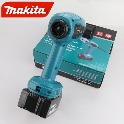 Aspirador de Pó Sem Fio Makita 18V: 200W, 10000Pa, Capacidade de 180ML, 7 Bicos, Para Tarefas Eficientes de Limpeza de Carros e Ambientes de Trabalho