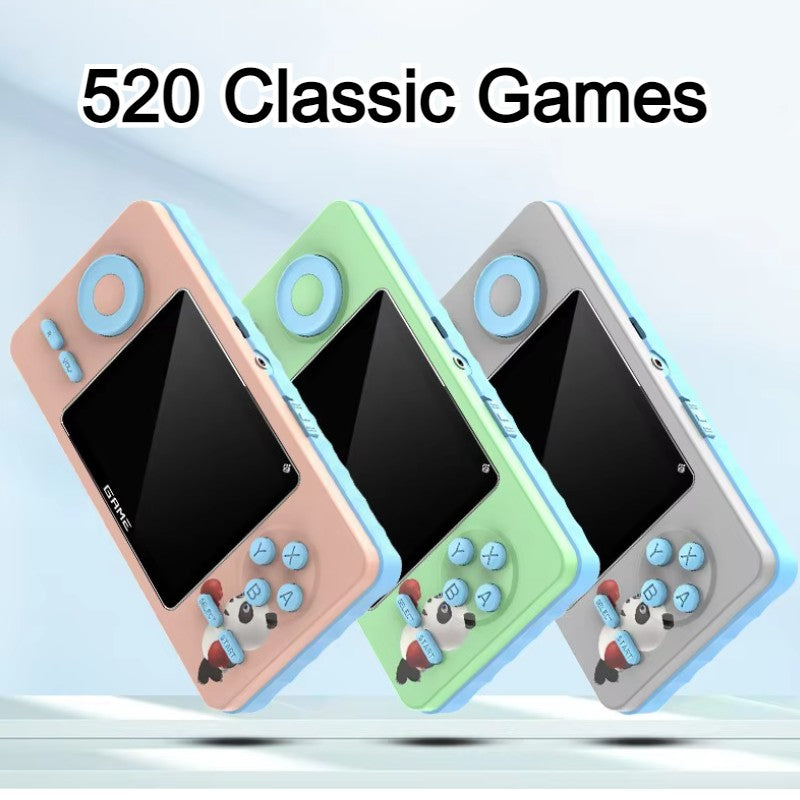 New S5 Mini Retro Video Gaming Console Built-in 520 Classic Games Portable 2.4 Inch TFT Pocket Game Players Console For Child