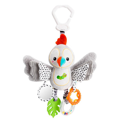 Chocalhos de Bebê Móbiles Desenho Animado Sino Animal Brinquedo Crianças Educação Precoce Desenvolvimento Sensorial Aperto de Mão Coelho Pinguim Chocalhos Brinquedos Presente