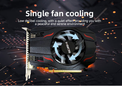 Placa de Vídeo SEJISHI RX 560 4GB AMD Radeon RX560 4GB GDDR5 128Bit 1176MHz Placas de Vídeo para Jogos para PC Desktop