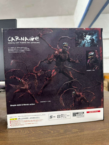 Red Venom Carnificina Figura de Ação Articulada Modelo Brinquedos