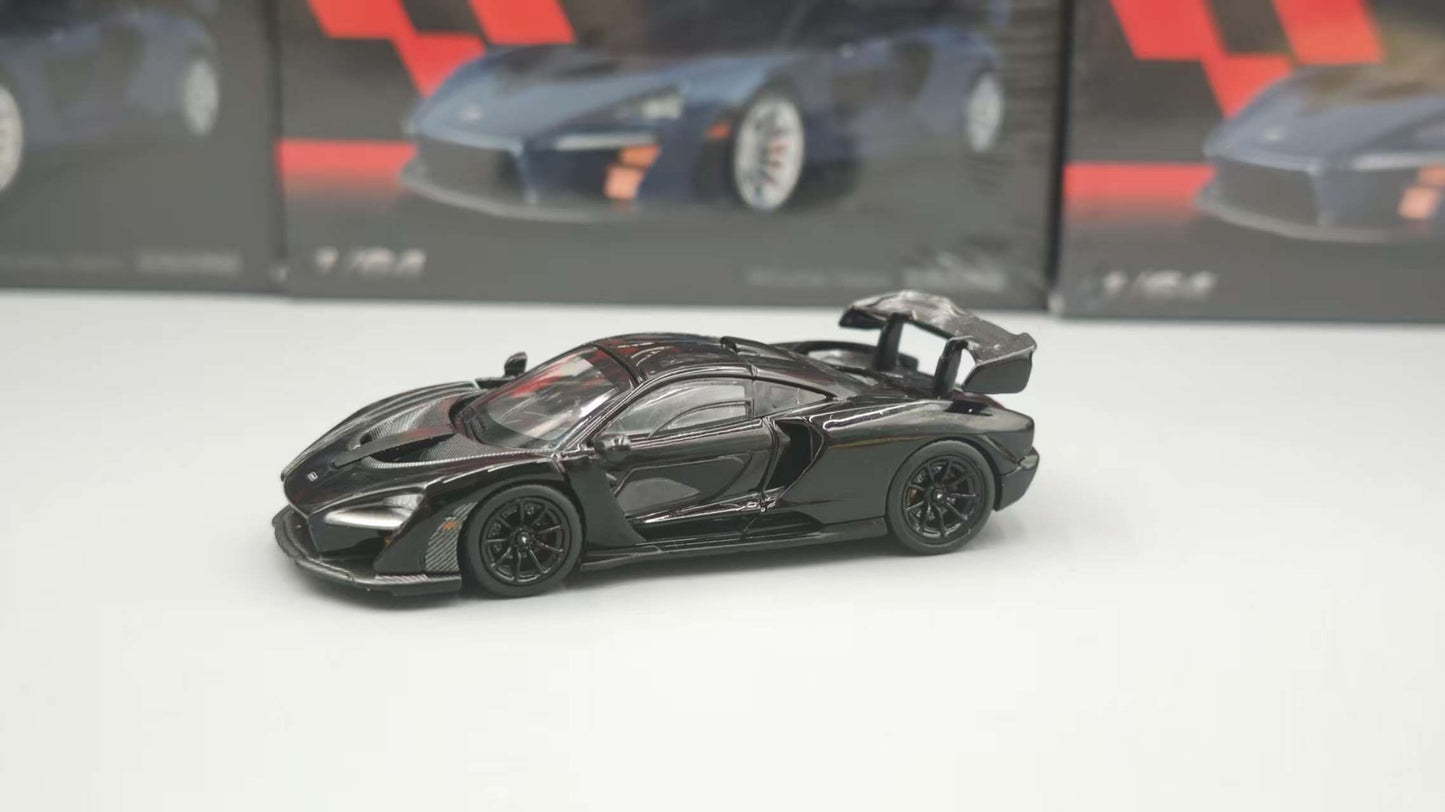 Novidade em Estoque Masdi 1:64 Mclaren Senna 1110 Edição Especial Modelo de Carro Estático em Liga Leve Personalizado Brinquedo de Menino Presente Colecionável