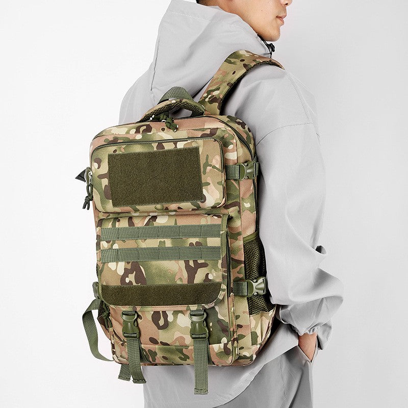 40L Waterproof Outdoor Tactical Backpack Men Travel Daypack Climbing Hiking Trekking Hunting Fishing Camping Sports Rucksacks