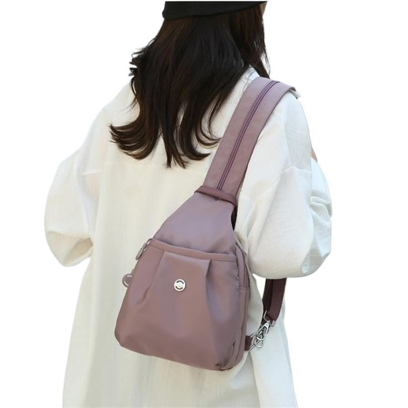 Large-capacity Portable Storage Bag Casual Small Backpack With Multiple Compartments Chest Bag Crossbody Bag Commuter Bag Gifts