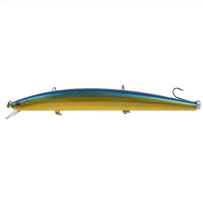 1pcs 18cm 24g Minnow Fishing Lure Laser Hard Artificial Bait Plastic Big Fake Fish Lures Sea Fishing Bait Crankbait Wobblers