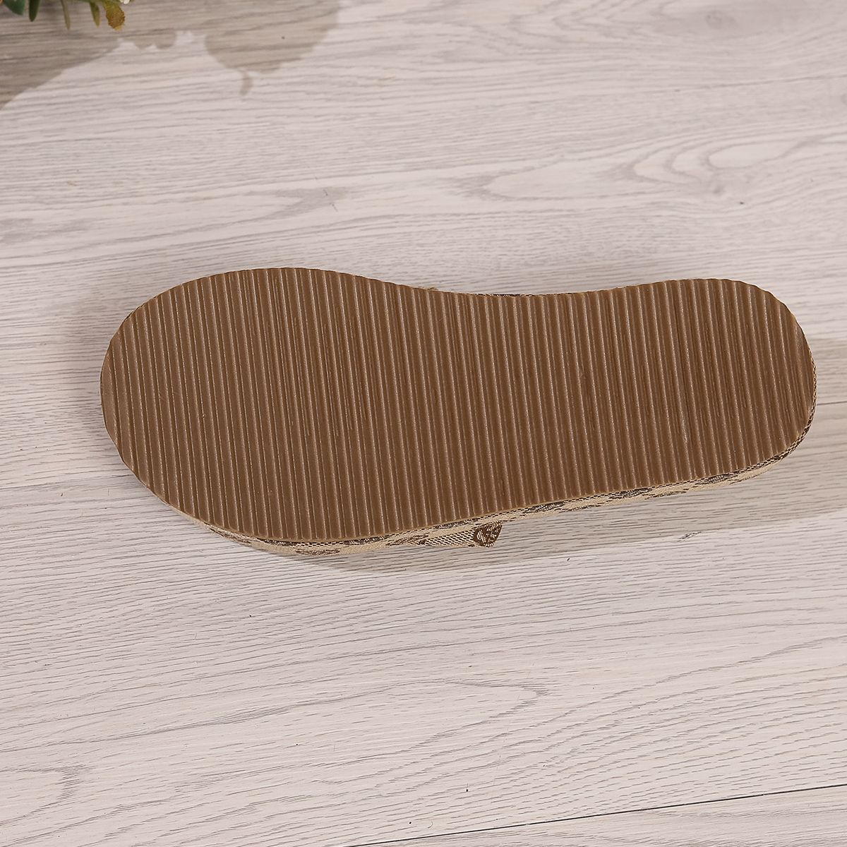 Platform Slippers Women Wear Summer Newletter Embroidered One Word Muffin Sandals Large Size Women's Shoes