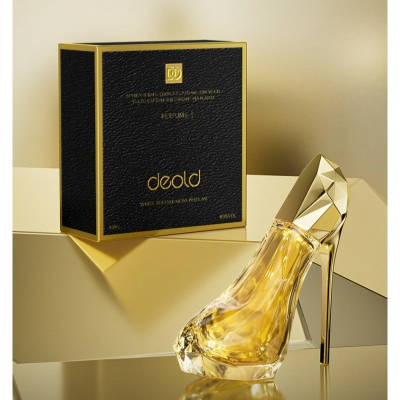 Perfume Chá Branco Elegante para Mulheres 30ml – Aroma Floral Amadeirado Suave com Frescor Delicado e Atração Suave Duradoura