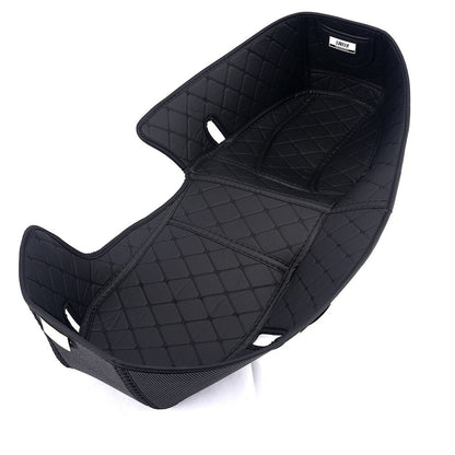 Forro de almofada de assento de motocicleta para Honda Forza350 ADV350 Forro de almofada de armazenamento de PU à prova d'água para balde de assento