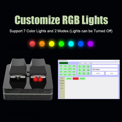Teclado Macropad Programável Macro RGB Mini Hot Swap para Jogos Personalizável com Knob Teclas Red Switch 3 Teclas Knob para Photoshop Multimídia
