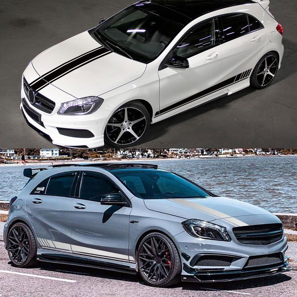 Adesivos de Vinil para Carro Decalque para Capô Audi BMW Mercedes Ford VW Toyota Nissan Kia Renault Hyundai Skoda Acessórios de Tuning Automotivo