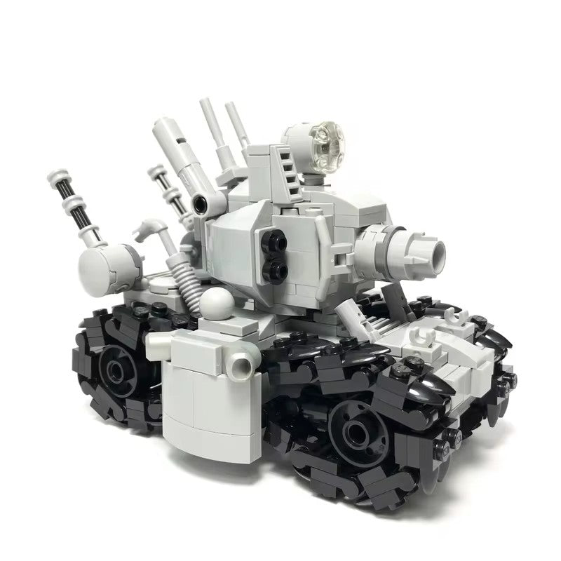 MOC Metal Slug Super Simulação Militar Bonecos de Ação Modelos de Veículos de Blocos de Construção Brinquedo de Tijolo Montado Presentes Infantis de Feriado