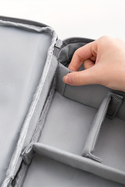 Single-layer / Three-layer Electronic Storage Pouch, Travel Cable Organizer Pouch, Portable Electronic Accessories Bag, Portable