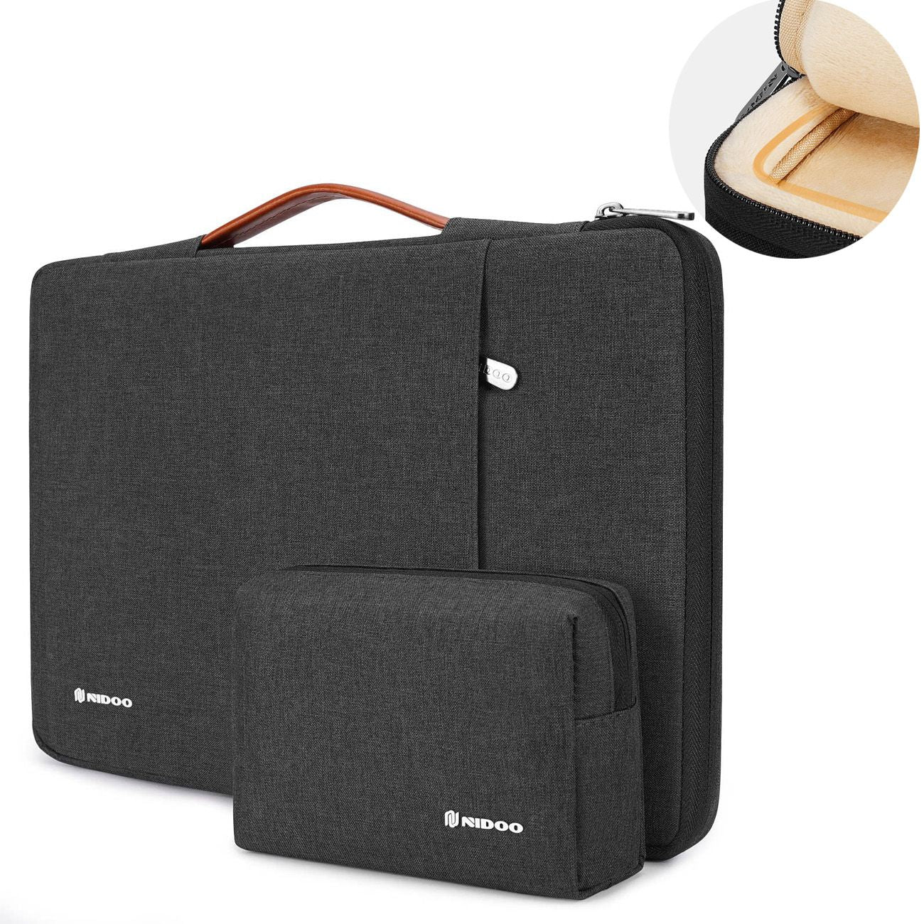 NIDOO Laptop Bag Case 13.3 14 15 Inch Waterproof Notebook Bag Sleeve For Macbook Case M1 Air Pro 13 15 Huawei Handbag Briefcase