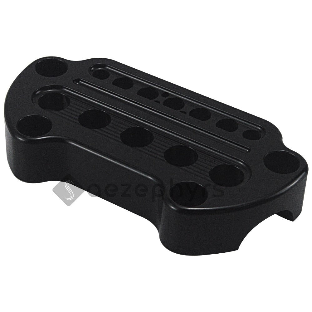 Capa de Suporte de Velocímetro Lateral/Remoção para Motocicleta Braçadeira Superior Guidão Riser Mount para Harley Sportster Iron XL883 Forty-Eight 95-20